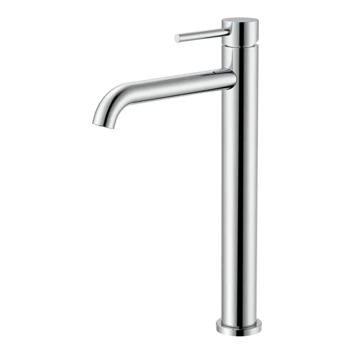 ברז פרח קצר גבוה ידית סטיק כרום ניקל Swiss Aqua