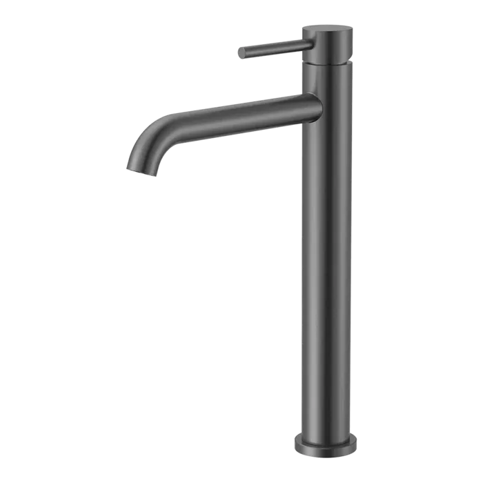 ברז פרח קצר גבוה ידית סטיק גאן מטאל Swiss Aqua