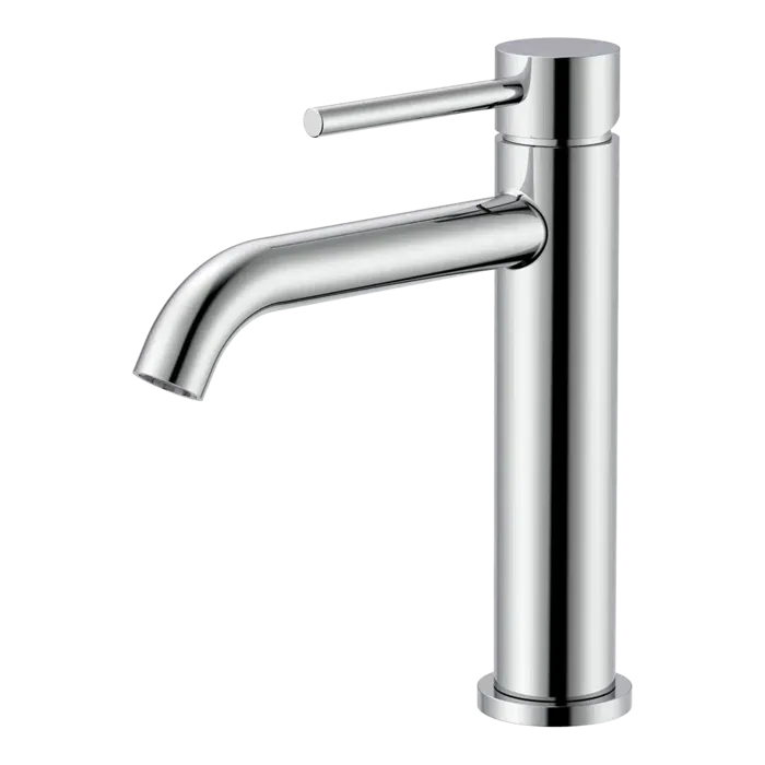 ברז פרח קצר ידית סטיק כרום ניקל Swiss Aqua