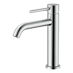 ברז פרח קצר ידית סטיק כרום ניקל Swiss Aqua