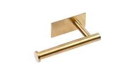 מחזיק נייר טואלט בהדבקה - צבע לבחירה